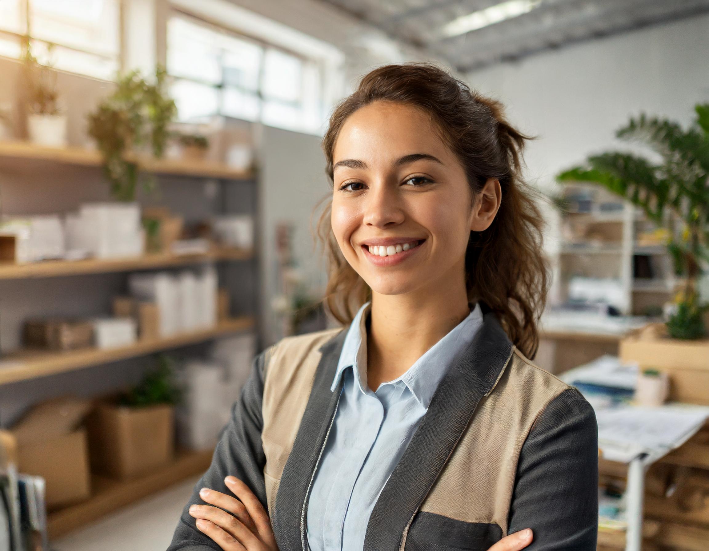 Zufriedene Person, positive Stimmung