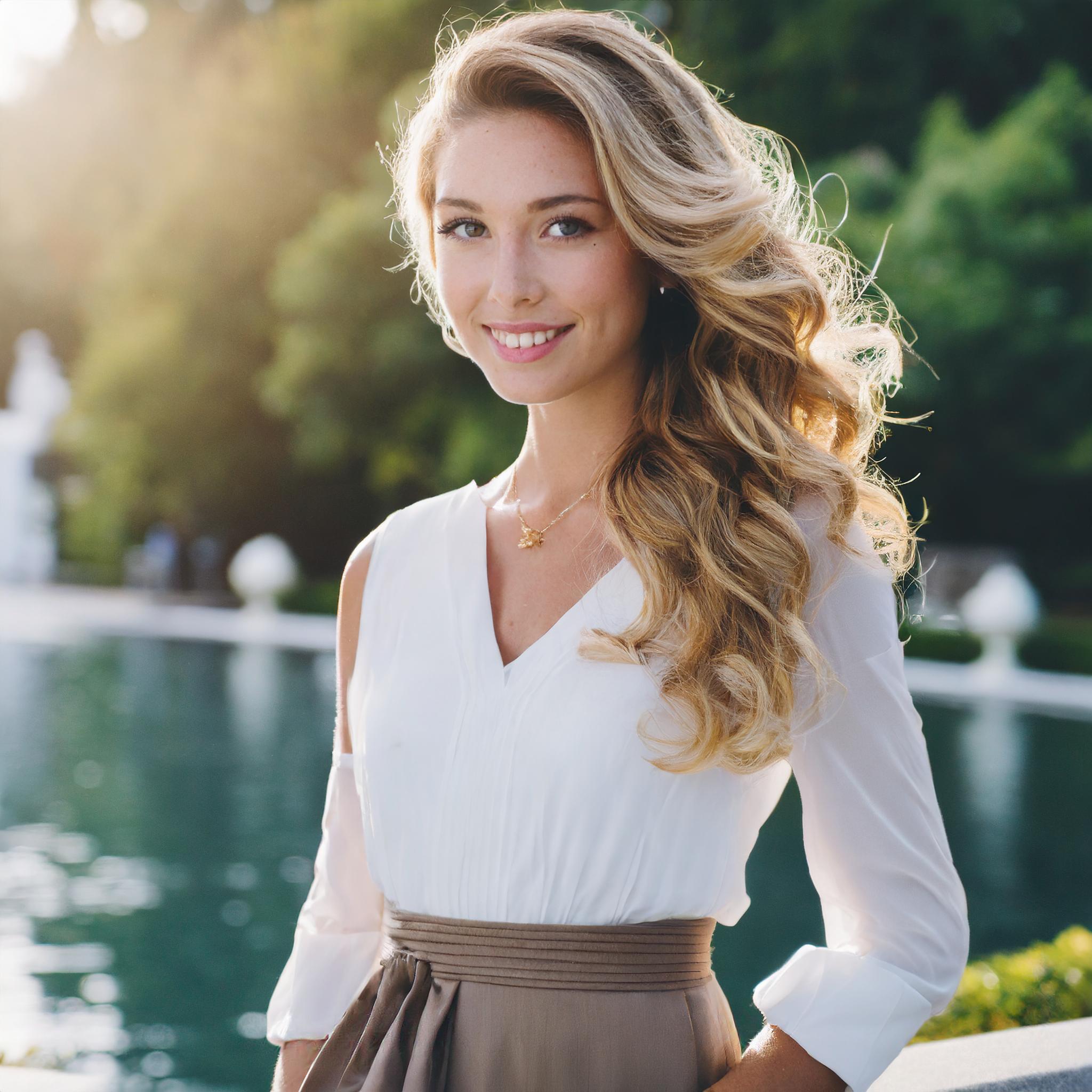 glückliche Person, positive Atmosphäre